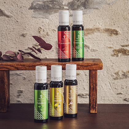 Huiles d'Olive aromatisées