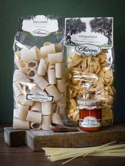 Paccheri et Tagliatelle