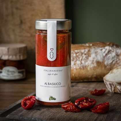 Sauce tomate au Basilic